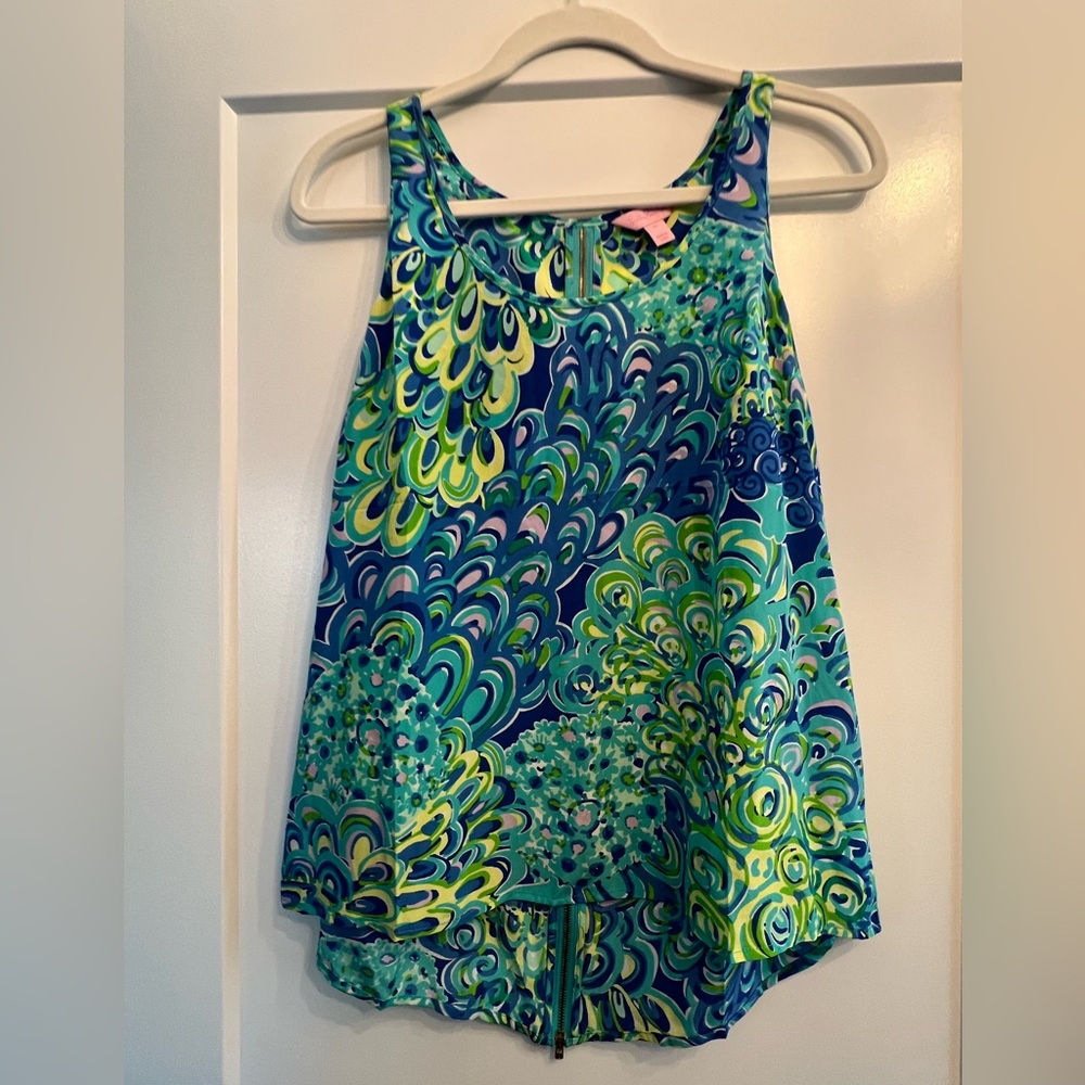 Lilly Pulitzer floral shirt